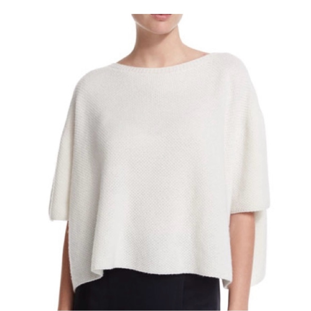 Helmut Lang Cream Italian cashmere sweater XS